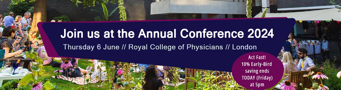 join us at the annual conference - early bird ends today - Friday, at 5pm