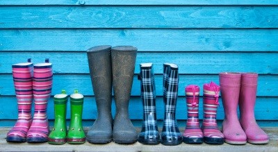wellington boots for children and adults